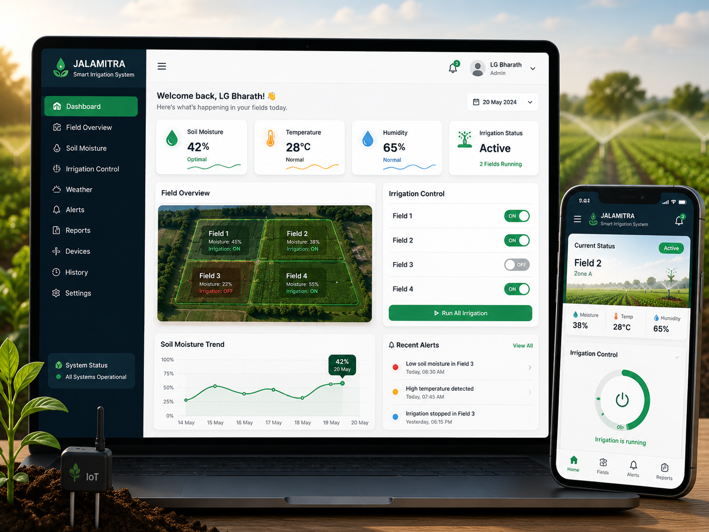 Jalamitra Smart Irrigation System